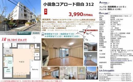 小田急コアロード目白 1 0