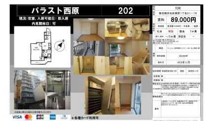 パラスト西原 202 0