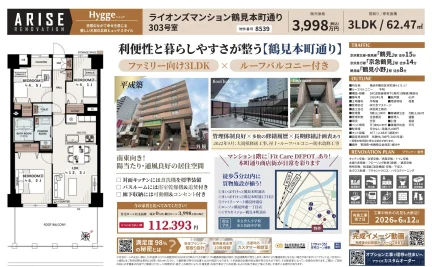 ライオンズマンション鶴見本町通り 303号 0