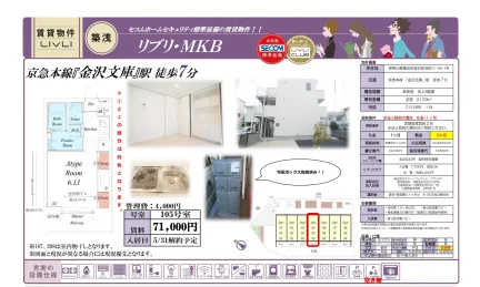 LIVLI SECOM賃貸物件 105号室 0
