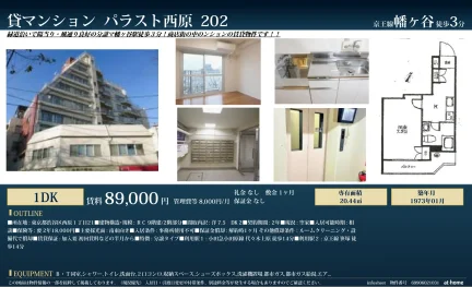 パラスト西原 202 202号 0