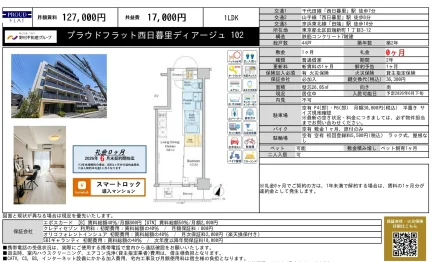 プラウドフラット西日暮里ディアージュ 102号 0
