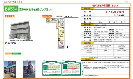 セレスティア小茂根 303号 0