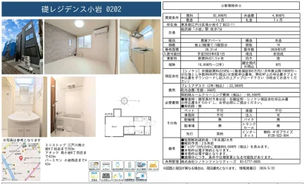 礎レジデンス小岩 0202 202号 0