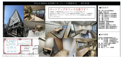 SYLA NISHI-AZABU III 401号室 401号 0