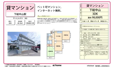 サンヒルズⅡ 305号 0