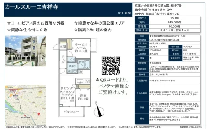 カールスルーエ吉祥寺 101号 0