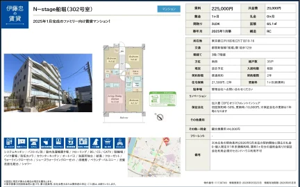 N-stage船堀 (302号室) 302号 0