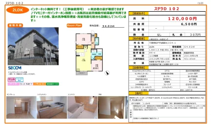 セジュールウィット 102号 0