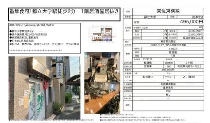 パピルス都立大 1階 0