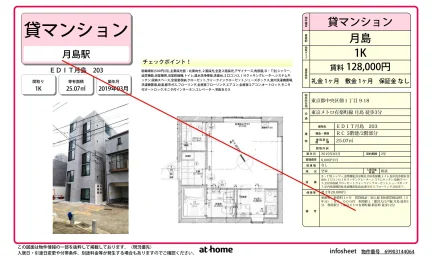月島 203号 0