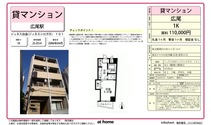 ジュネス白金 101 0