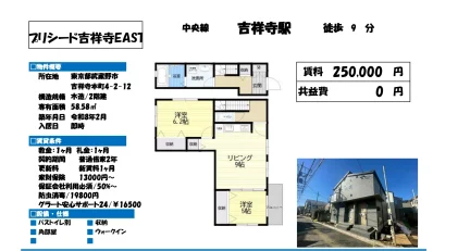 プリシード吉祥寺 EAST 0