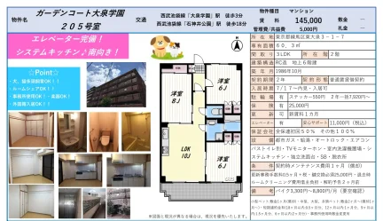 ガーデンコート大泉学園 205号 0