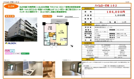 ハイムローゼⅦⅡ 102号 0