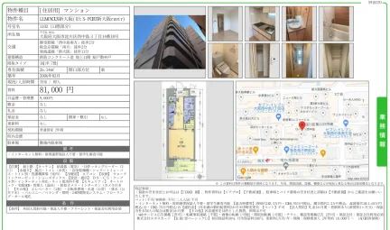 LUMNOUS 新大阪 (旧:S-FORT新大阪ravir) 1102 0