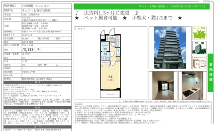 サムティ北梅田 VESSEL 1006 0