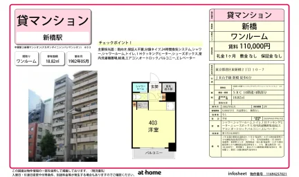 中銀第２新橋マンシオン 0