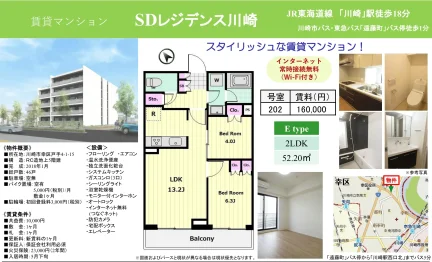 SDレジデンス川崎 202 0