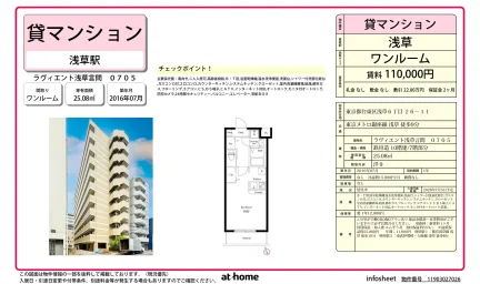 ラヴィエント浅草言問 0