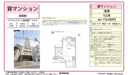プラウドフラット浅草雷門 0