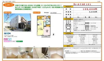 セジュールオッツ 101号 0