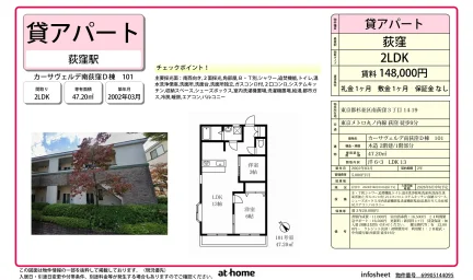 カーサヴェルデ南荻窪D棟 0