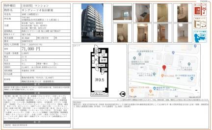 サンヴァーリオ仙台駅東 1005号 0