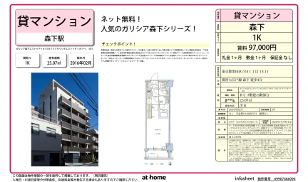 ガリシア森下エストゥディオⅡ 0