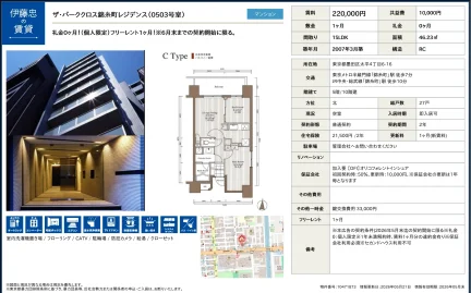 ザ・パーククロス錦糸町レジデンス (0503号室) 0503号 0