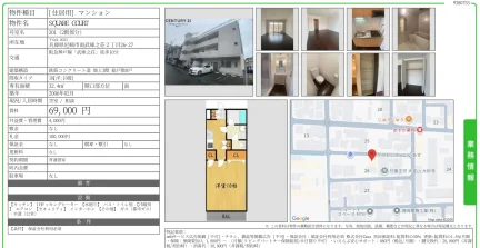 スクエアコート 201号 0