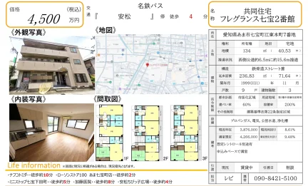 フレグランス七宝2番館 0