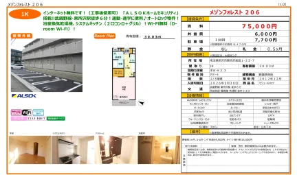 セジュールオッツ 206号 0