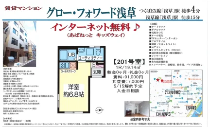 グロー・フォワード浅草 0