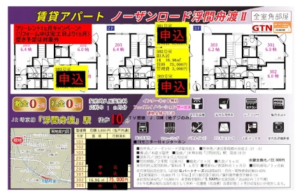ノーザンロード浮間舟渡Ⅱ 303号 0