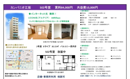 カンパニオ江坂 502号 0