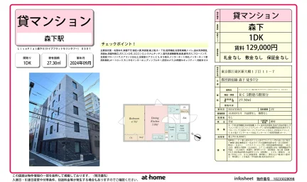 Live Flat森下II (ライブフラットモリシタツー) 0501 0