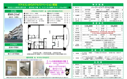 パークハイツアイリス2号館 307号 0