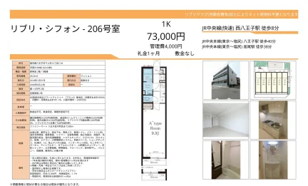 リブリ・シフォン 206号 0