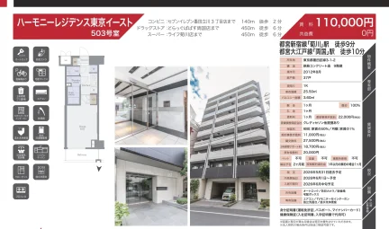 ハーモニーレジデンス東京イースト 503号 0
