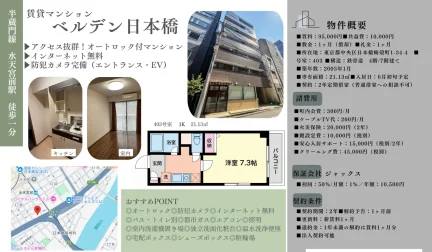 ベルデン日本橋 403号 0