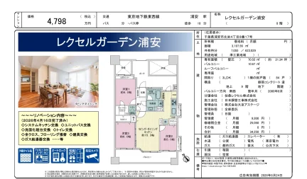 レクセルガーデン浦安 8号 0