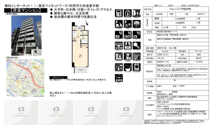 フォレシティ門前仲町 202号室 0