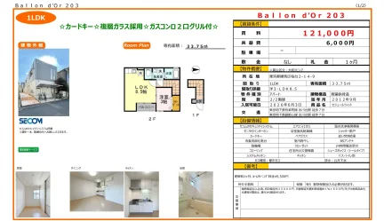 セジュールウィット 203号 0