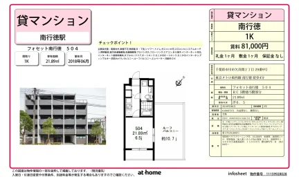フォセット南行徳 0