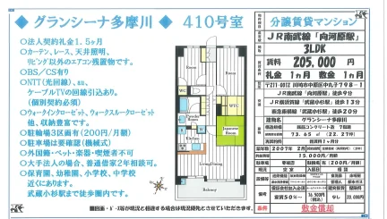 グランシーナ多摩川 410号 0
