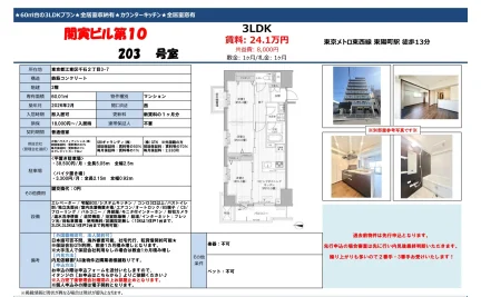 関ビル第10 203号 0
