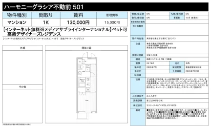ハーモニーグラシア不動前 1