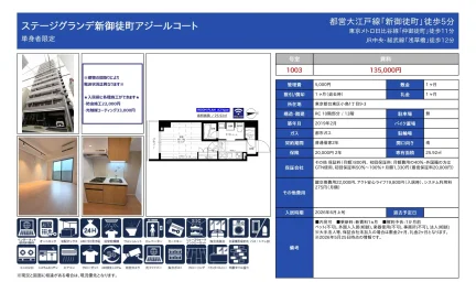 ステージグランデ新御徒町アジールコート 10