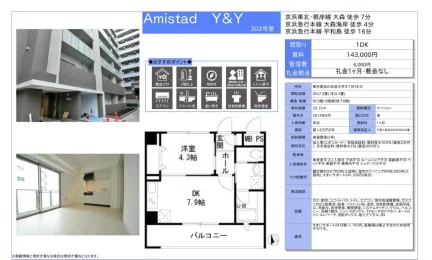 アミスタッドY&Y 302号 0